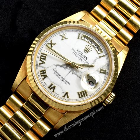 rolex day date gold 18 k|rolex day date 18238.